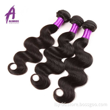 Peruvian natural virgin hair extensions tangle free natural body wave peruvian hair extension